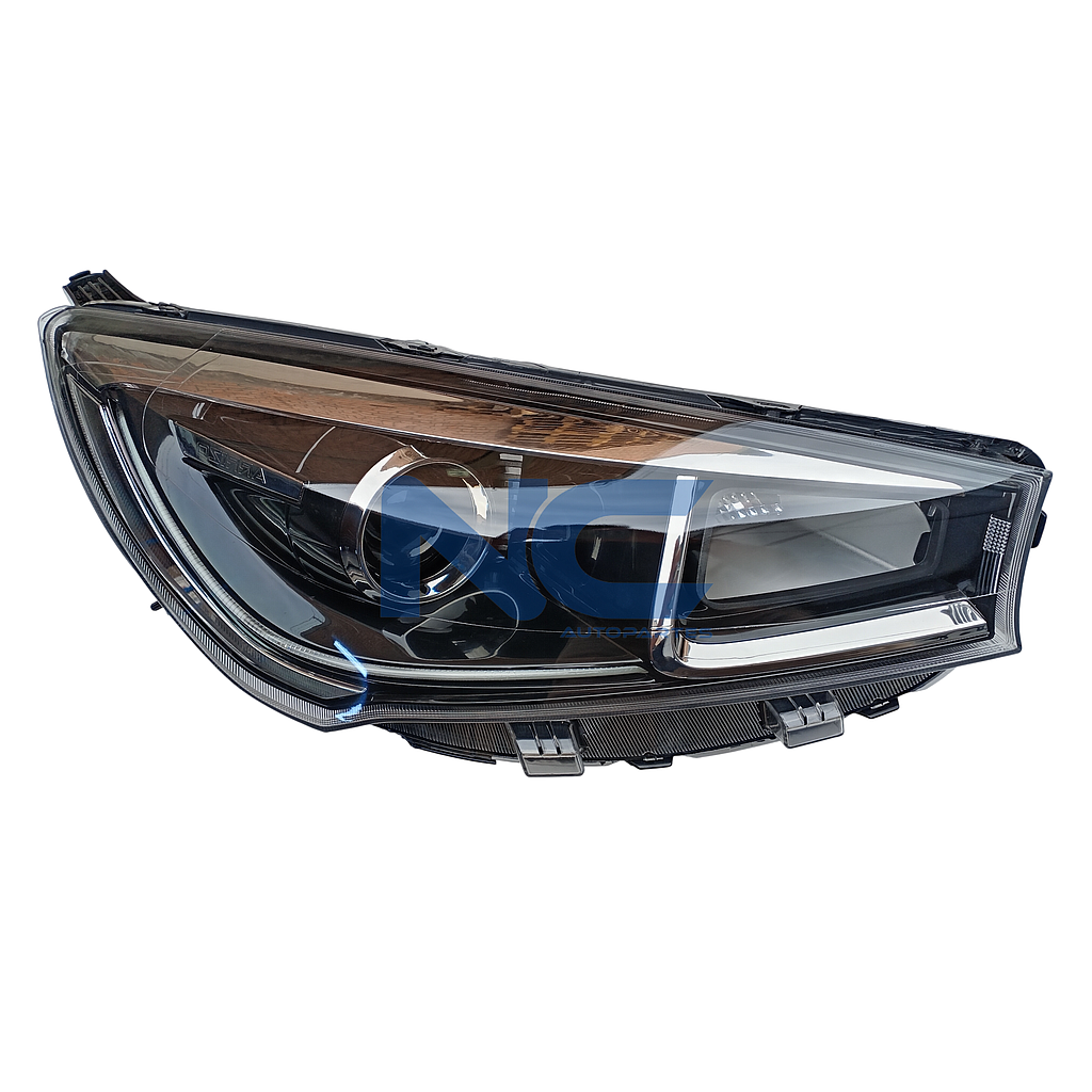 FARO DEL DER NEG LED C/LUPA